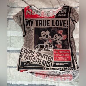 Mickey and Minnie top